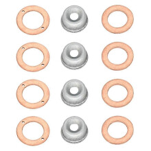 Kit di guarnizioni per iniettori Kubota 19077-53650 15841-53622 15221-94020 compatibile con motori D1105