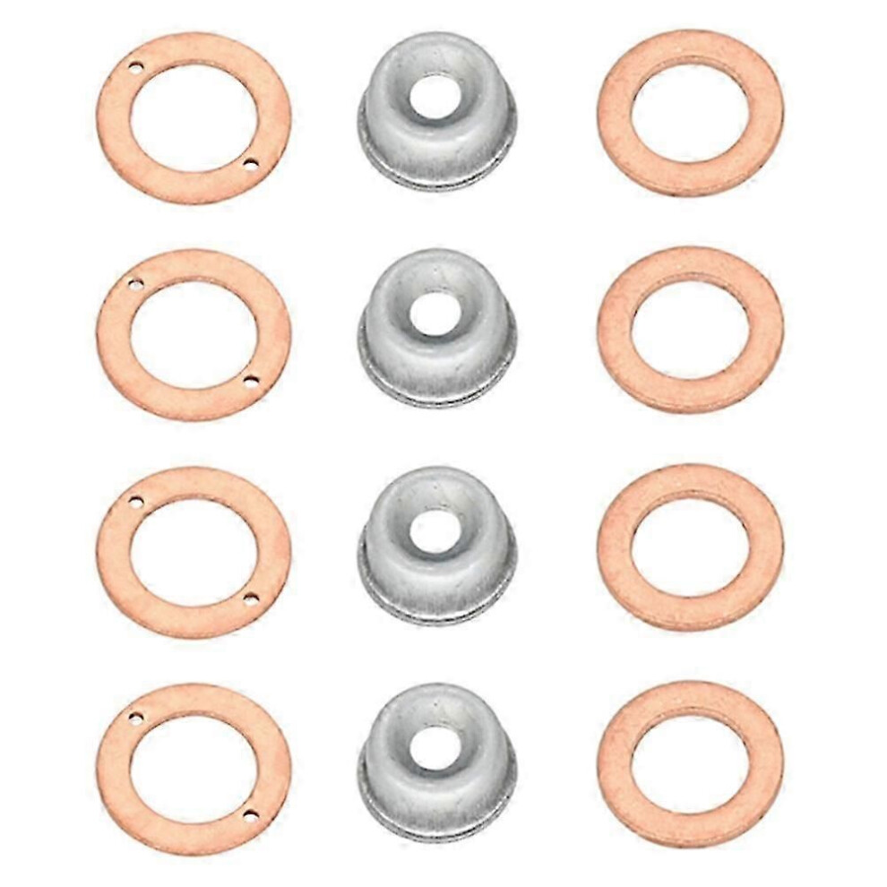 Kubota Injector Seal Kit 19077-53650 15841-53622 15221-94020 For D1105 V2203 D905 D1005 V3300 V3600 Engines 9152359460897
