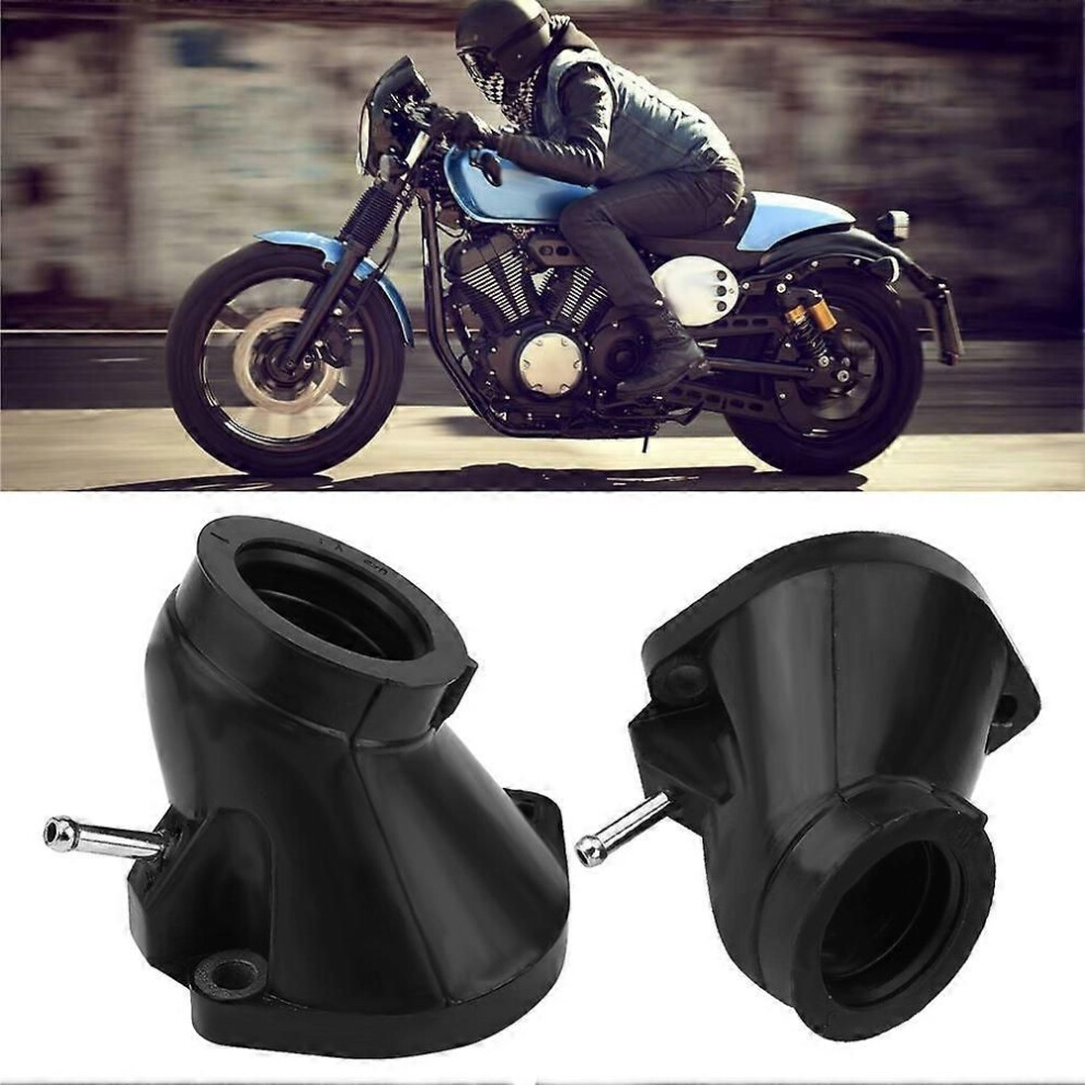 4Pcs Motorcycle Carburetor Manifold Intake Adapter Joint Boot For Yamaha Xj1100 Xs1100 Xs1100l 9152359467681
