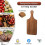 Solid Wood Irregular Tray-Cutting Board for Kitchen, Hotel Use 3