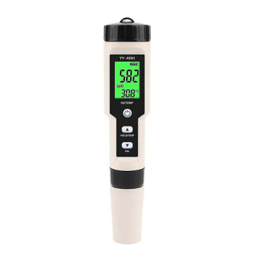 High Precision Backlit H2/Hydrogen Water Tester, Portable LCD Meter for Hydrogen Detection 1
