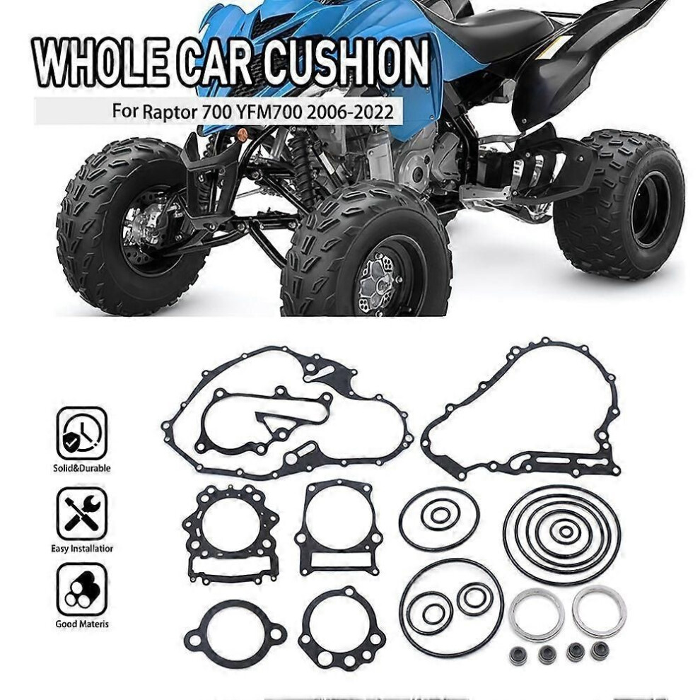 Atv Engine Valve Cover Gasket Cylinder Head Cover Gasket For Yamaha Raptor 700 2006-2022 9152359448956