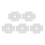 5pcs Hole Pattern Brackets Aluminum Alloy Holes Grid Plates for Robots Engineering Equipment Creating Connection Angles 1