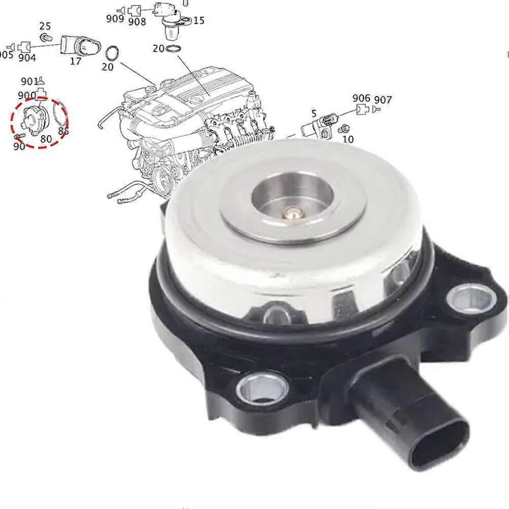 2711560090 Camshaft Adjuster Control Valve Engine Electromagnet For Mercedes-Benz M271 S204 C200 Cgi C180 C207 E260 W212 9152359448857