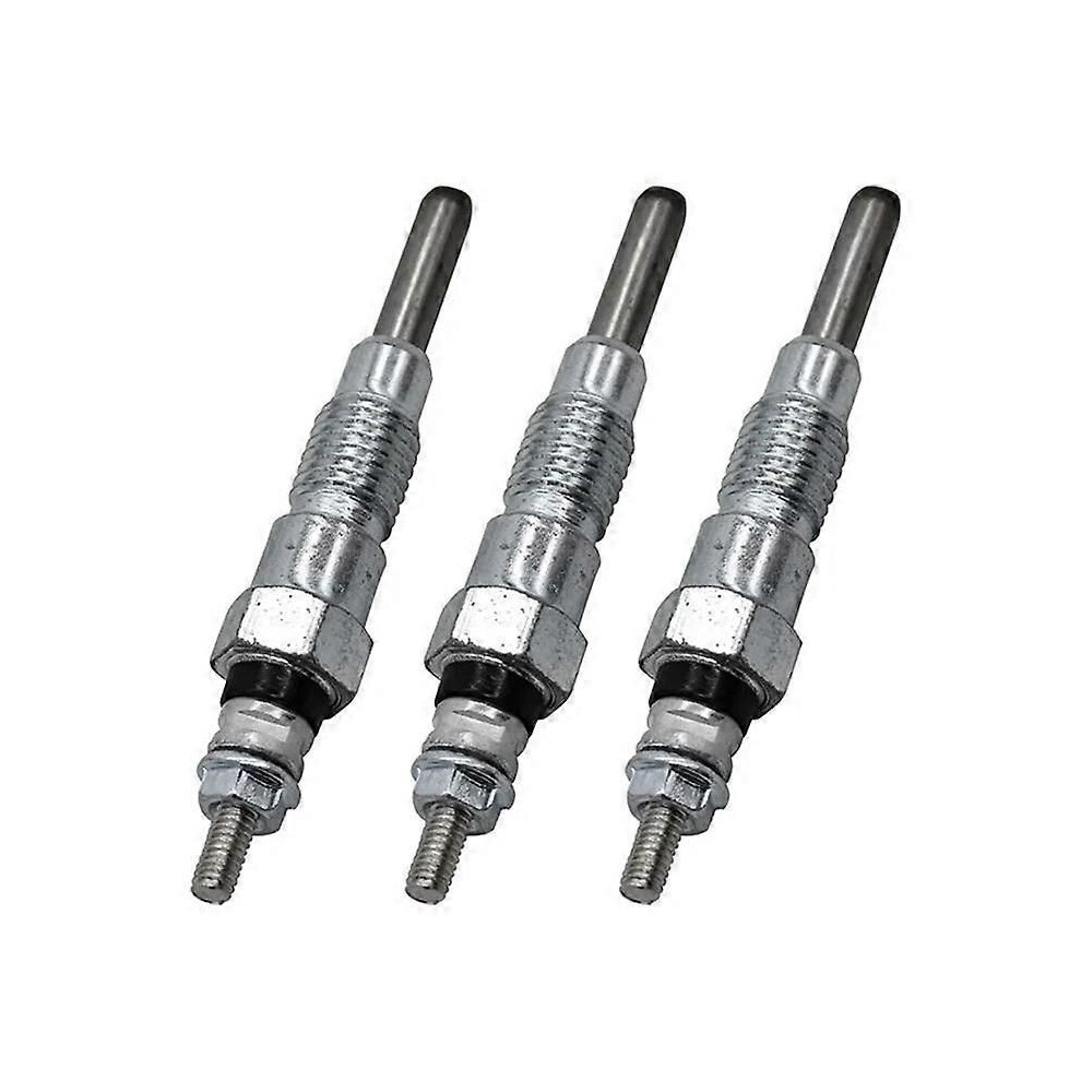 3Pcs 15951-65510 1595165510 15951-65512 Engine Heater Glow Plugs 10Mm For Engine D650 D750 D850 D950 D1102 D1302 9152359451475