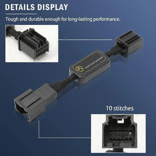 For 1500 2019-2021 Car Automatic Off Close Sensor Control Stop Engine Canceller Cable Adapter 2