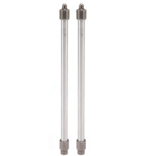 2 varillas de empuje para válvulas de motor diésel, varillas de empuje de hierro endurecido compatibles