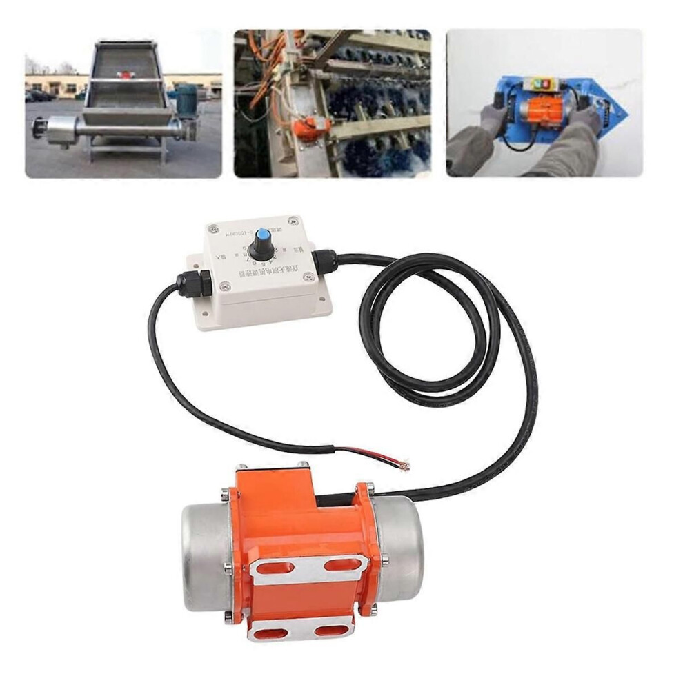 12V Vibration Motor Aluminum Alloy 4000Rpm Adjustable Speed Brushless Dc Concrete For Equipment (15W) 9152359452625