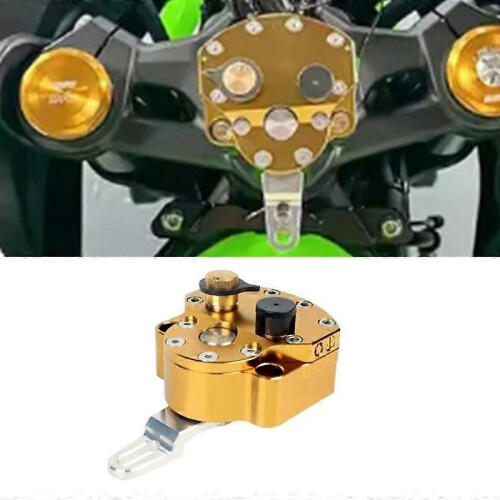 Motorcycle Steering Damper Stabilizer Steering Damper Buffer Mount for VFR 800F 800FI 800V-TEC 2