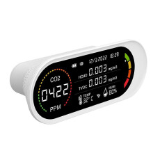 5 in 1 Air Quality Detector TVOC HCHO CO2 Meter Air Quality Monitor
