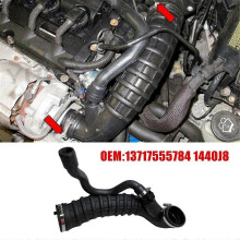 13717555784 Tubo di aspirazione con sensore di massa d'aria per turbocompressore 1440J8 compatibile