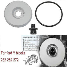 Compatibel met Y-blok oliefilteradapter van massief aluminium, spin-on model, geschikt voor 232, 252,