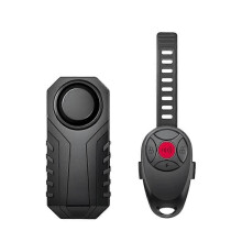 Allarme antifurto impermeabile per moto e bici con telecomando wireless, allarme di sicurezza per bicicletta