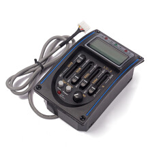 Acoustic Guitar Preamp Pickup with Built‑in Digital Tuner LCD Display EQ System for Acoustic Electric Guitar