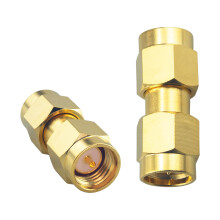 Boobrie Upgraded SMA Male to Male Adapter DC-18GHz SMA Coaxial Adapter Male to Male WiFi Antenna Connector for FPV Drone Signal Booster Wireless LAN