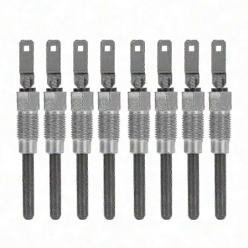 8pcs Glow Plug 0250202126 Solid Construction Diesel Fast Start For 6.5L 6.2L 1982-2005