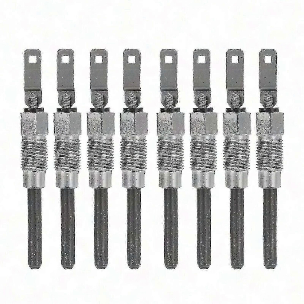 8Pcs Glow Plug 0250202126 Solid Construction Diesel Fast Start For 6.5L 6.2L 1982-2005 9152359460880