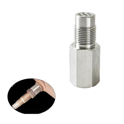 Car Universal 180?? with Filter O2 Oxygen Sensor Extender Spacer M18X1.5 Oxygen Adapter 2