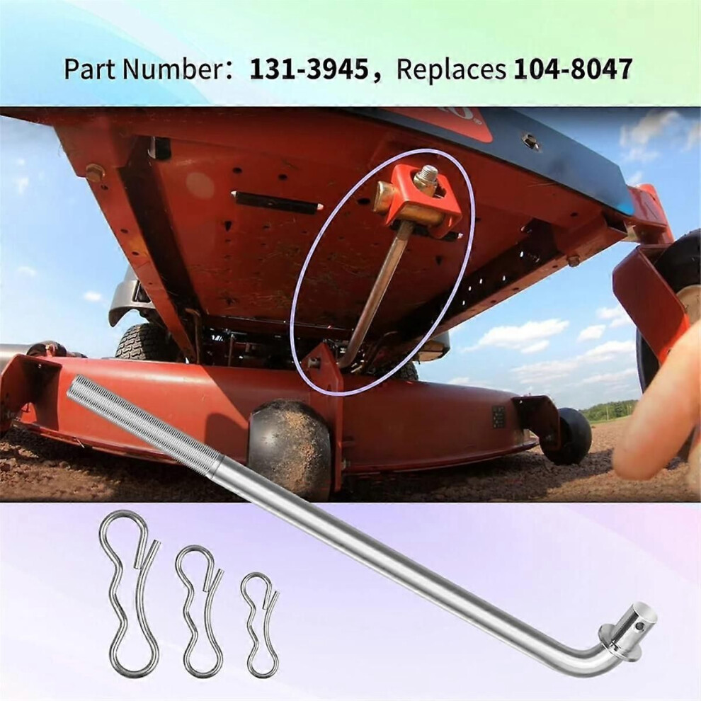 131-3945 Deck Mount Rod For Toro Quest E-Series, S-Series, Timecutter Swx 4250, Zs 3200S,Zs 4200S,Zs 5000 Riding Mower 9152359452373