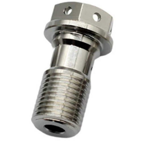 Βίδα τιτανίου μπάντζο M10 με βήμα 1.0mm με εξαγωνική κεφαλή 2