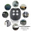 3X Ditec GOL4 BIXLS2 BIXLP2 BIXLG4 Garage Door Remote Control 433.92MHz Rolling Code Hand-Transmitter Gate Controller 5