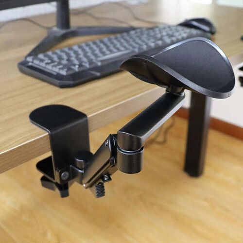 Ergonomic Arm Rest Wrise Support for Desk Computer Armrest Bracket for Chair Mouse Pad Armrest Bracket Console 2