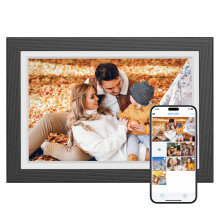 Dragon Touch Digital Picture Frame WiFi 10 inch IPS Touch Screen Digital Photo Frame Display, 32GB Storage, Auto-Rotate, Share Photos via App, Email,