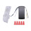 Universal Ceiling Fan Remote Control Kit with Timer, Adjustable Wind Speed Transmitter 3