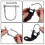 2 pieces coupling for Qeridoo bicycle trailer trailer coupling piece coupling 5