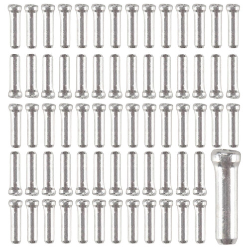 100 embouts de cable de frein et de d??railleur de v??lo ?? sertir 2