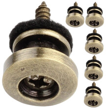 6PCS Guitar Strap Locks and Buttons Set Secure AntiPin NonSlip Design for Electric Acoustic Guitars