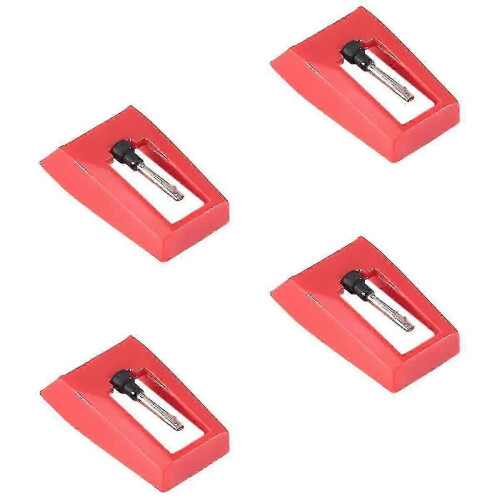 4 Pcs Record Player Needles, Universal Replacement Stylus Needles Replacement Stylus Needles for Vinyl Record Player 1