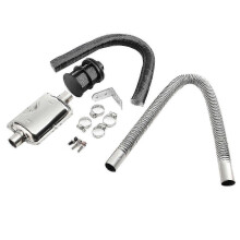 Diesel Parking Heater 24mm Exhaust Silencer 25mm Filter Air Intake Pipe Hose for Eberspacher