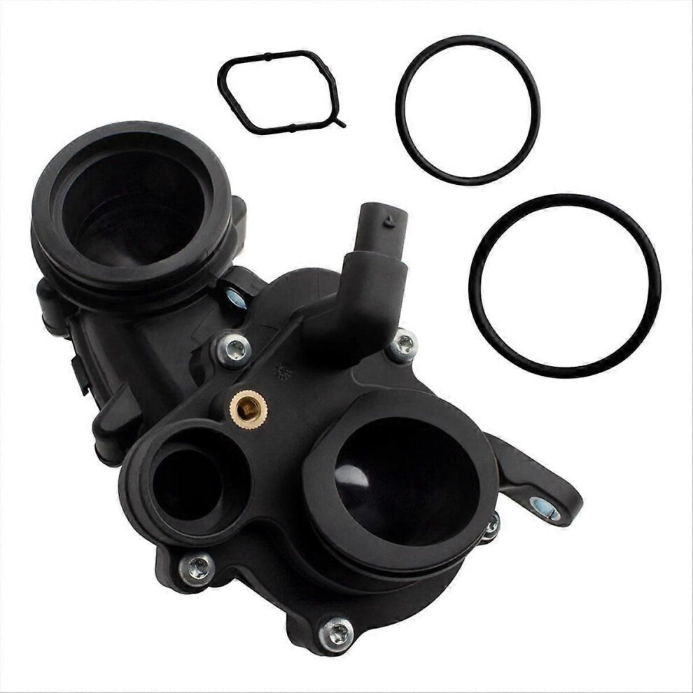 Engine Coolant Thermostat Housing Assembly For A4 A5 A6 A7 A8 S5 Q5 Q8 059121111Cr 9152359457125
