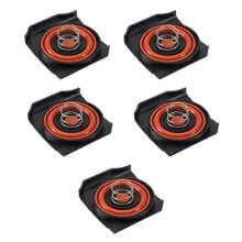 5-delige reparatieset voor het PCV-klepdeksel, compatibel met Citroen C4 C5 DS3 1.6 Peugeot 207 208