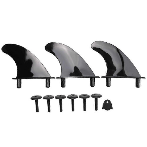 Ensemble de 3 ailerons pour planches de surf en mousse, accessoires pour planches de paddle et de surf 1