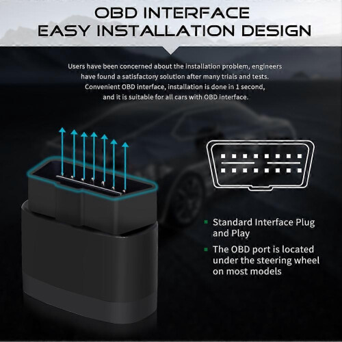 Voor V-Gate iCar Pro 2S OBD2-scanner Bluetooth 5.2 autodiagnoseapparaat en codelezer voor iOS, Android en Windows 2