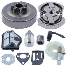 Husqvarna 142 141 137 136 36 41 Clutch Drum Air Filter Oil Pump Kit 7T 325