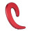 Hands Free Ear Hook Bluetooth Headphone Wireless Painless Bone Conduction Earphone Headset(Red) 5