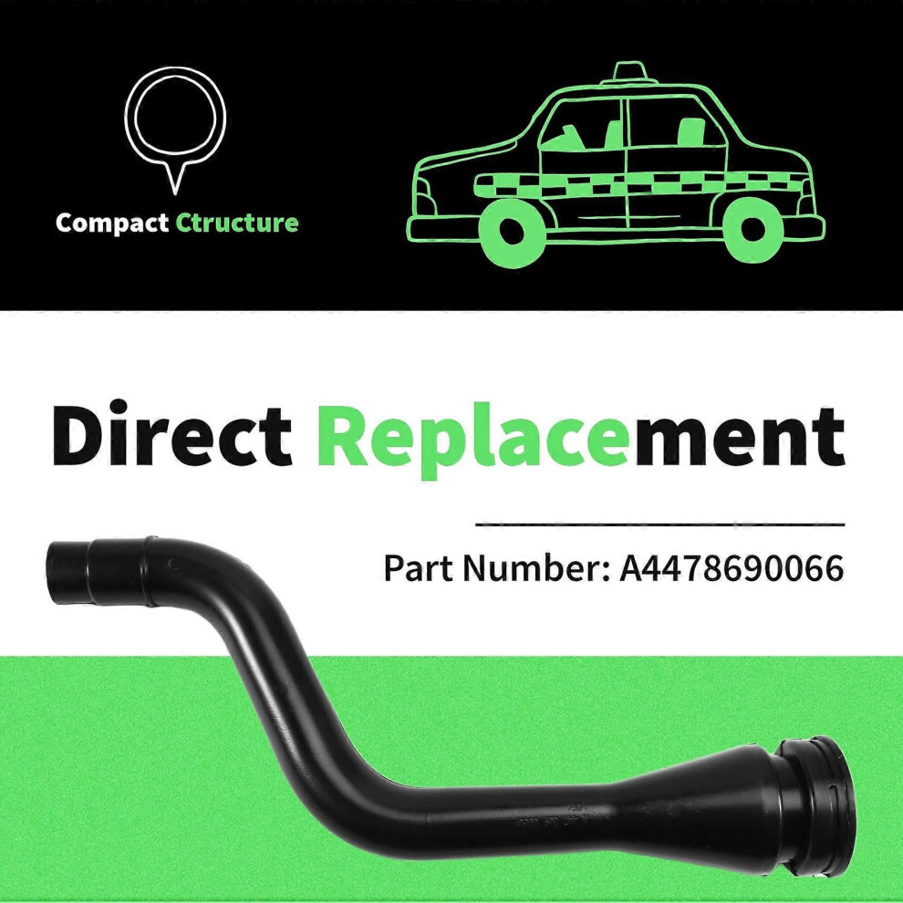 Car Wiper Spray Bottle Pipe Water Refiller Neck A4478690066 For Mercedes Benz Vito W447 W448 Water Tank Filler Neck 9152359412704