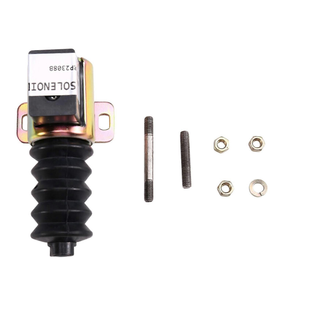 24V Push/Pull Dc Solenoid Rp2308b Rp-2308B Push-Pull Type Flameout Switch For Construction Machinery Parts 9152359463270