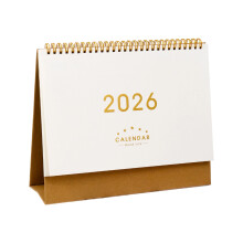 2026 Monthly Desktop Calendar Daily Planner Home-  white L