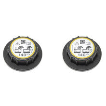 2X Engine Coolant Expansion Tank Cap Cooling Kettle Cap for Jaguar S-Type XF XF XE XJ XFR XFR C2P17700