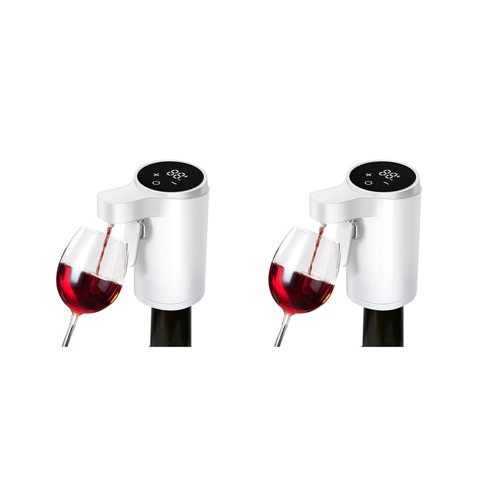 2X Electric Bottle Pump Dispenser Touchless Automatic Beverage Pourer For Whisky, Usb Rechargeable B 4711833444621