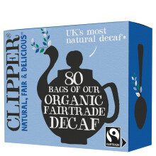 Clipper Organic Everyday Decaf Tea Bags Natural Unbleached PlantBased Biod