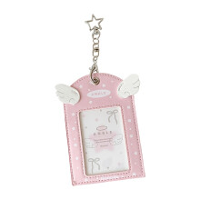 3 Inch Mini Photo Protector With Carry Hook For Backpacks-Pink