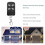 433Mhz Duplicator Wireless Cloning Remote Control 4CH Electric Copy Controller RF Wireless Transmitter for Garage Door,B 4