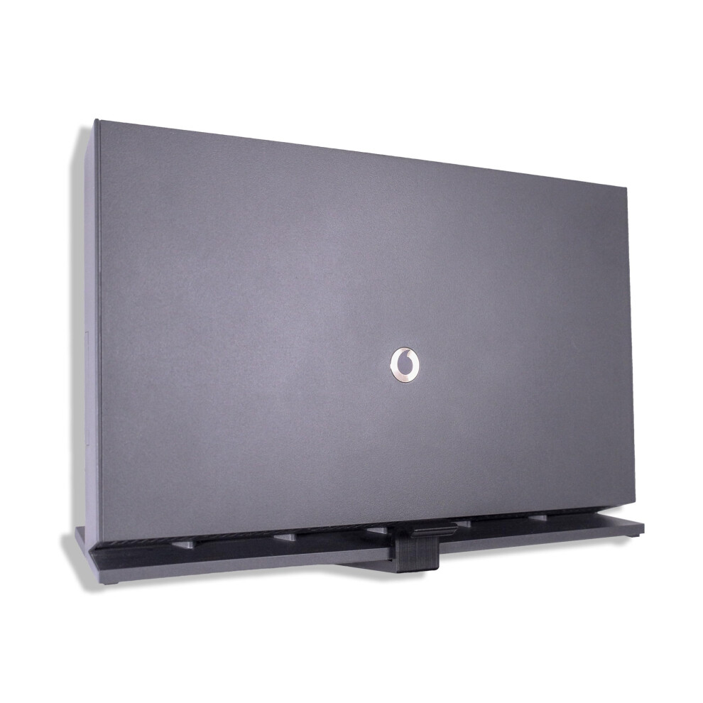 Decoralin Wall Mount Bracket For Vodafone Router Wifi Hub Thg3000 Thg3000g Complete With Screws And Fixings - Black 73197294