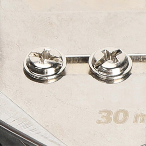 Hoekbinder 4-voudig, schuin vouwband, bindhulpstuk, locksteekmachineaccessoires 30 mm 2