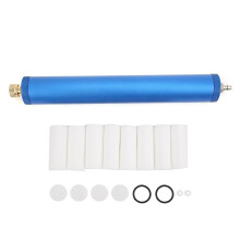 Double separation and triple filtration oil-water separator for 30 MPa high pressure air pump